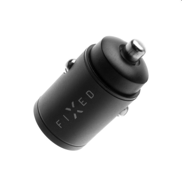 FIXED Autós töltő 2xUSB-C, PD, 30 W, fekete FIXED Autós töltő 2xUSB-C, PD, 30 W, fekete