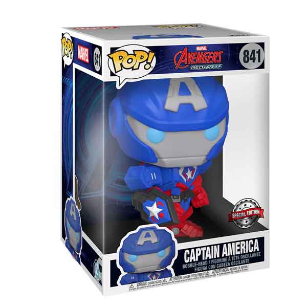 POP! Avengers MechStrike Captain America (Marvel) Special Kiadás 25 cm