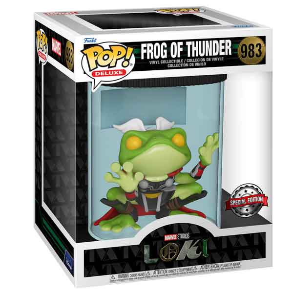 POP! Deluxe Marvel: Loki Frog of Thunder (Marvel) Special Kiadás