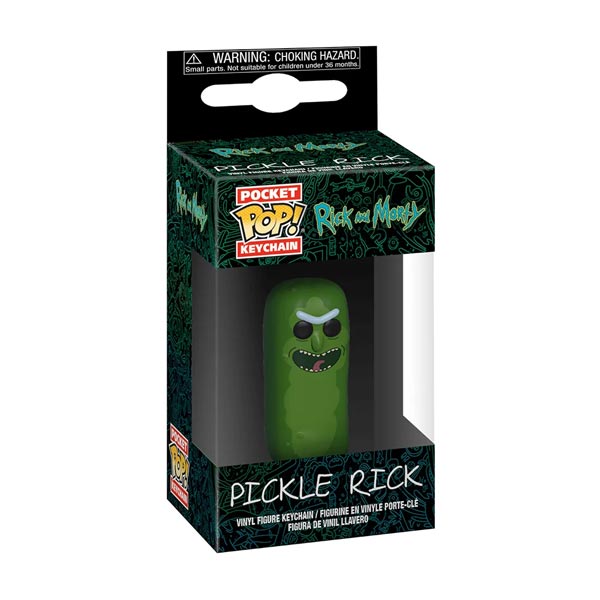 POP! Kulcstartó Pickle Rick (Rick and Morty)