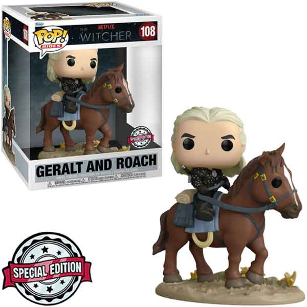 POP! TV: Geralt and Roach (The Witcher) Speciális kiadás, figura