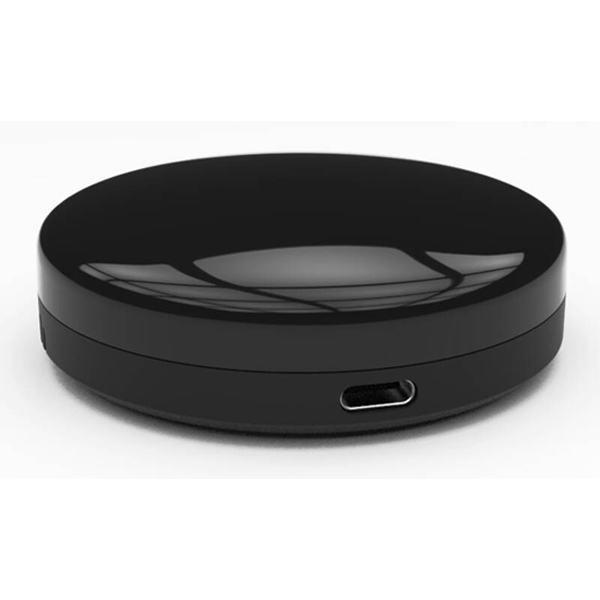 Tellur WiFi Smart készlet IR távvezérléshez, hőmérséklet és páratartalom érzékelő, USB-C, fekete