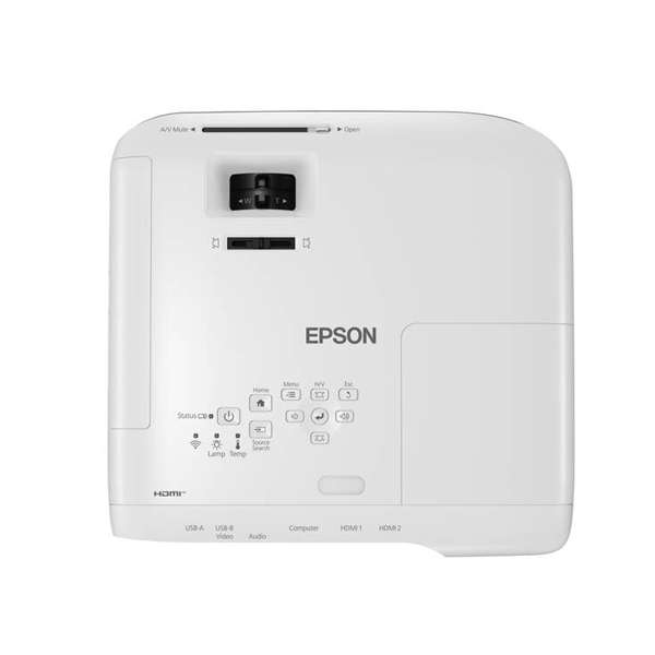 Vezeték nélküli projektor Epson EB-FH52, fehér