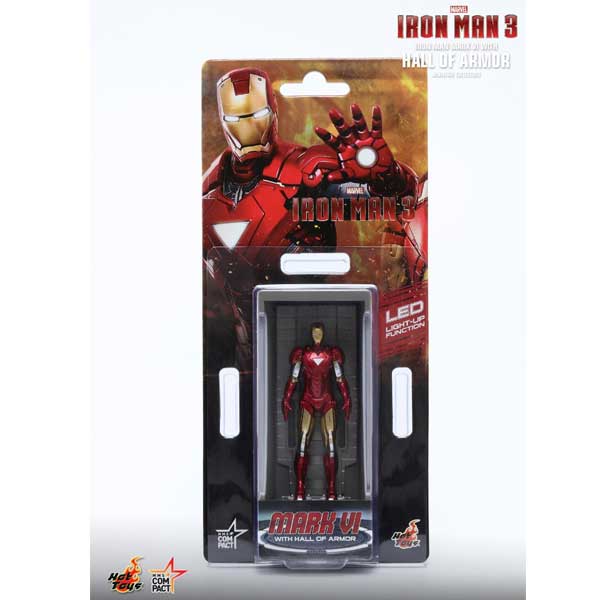 Figura Marvel Iron Man 3 Mark 6 with Hall of Armor