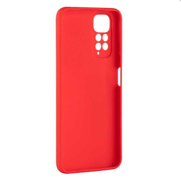 FIXED Story Hátlapi gumírozott tok for Xiaomi Redmi Note 11, piros