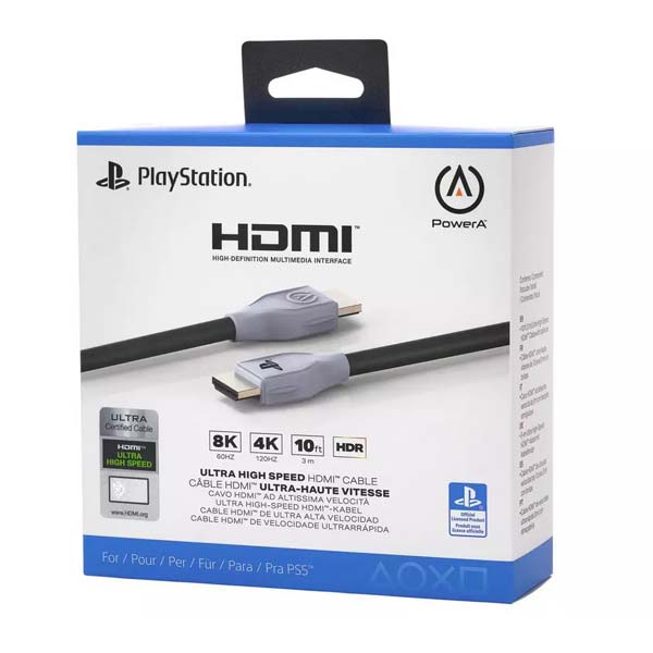 HDMI kábel PowerA Ultra High Speed for PlayStation 5