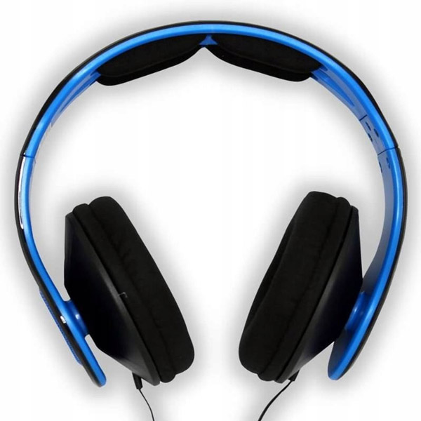 Játékos fülhallgató Gioteck TX30 Sztereó Game & Go Fejhallgató kék