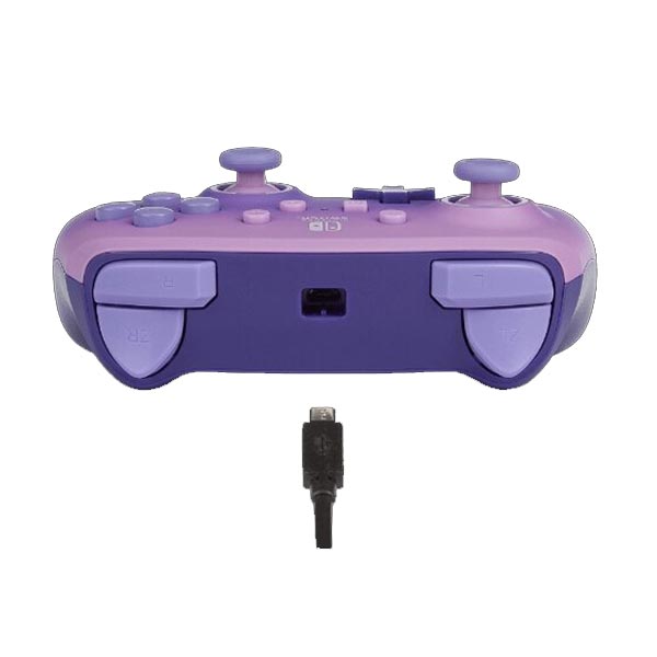 Vezetékes vezérlő PowerA Enhanced for Nintendo Switch, Fantasy Fade Purple
