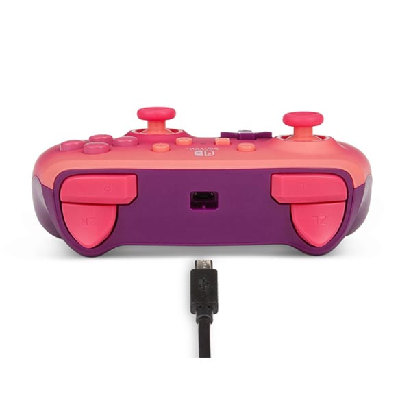 Vezetékes vezérlő PowerA Enhanced Nintendo Switch számára, Fantasy Fade Red