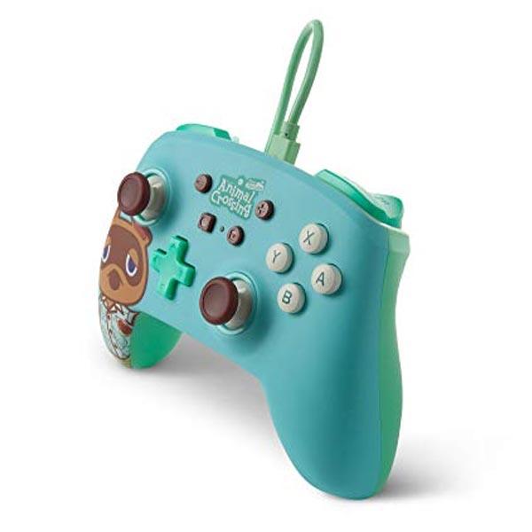 Vezetékes vezérlő PowerA Enhanced Nintendo Switch számára, Tom Nook Vezetékes vezérlő PowerA Enhanced Nintendo Switch számára, Tom Nook
