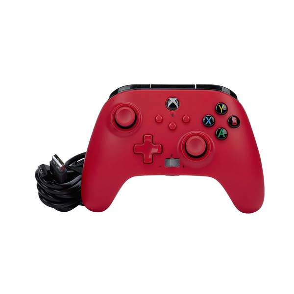 PowerA Enhanced Vezetékes vezérlő Xbox Series számára, Artisan piros