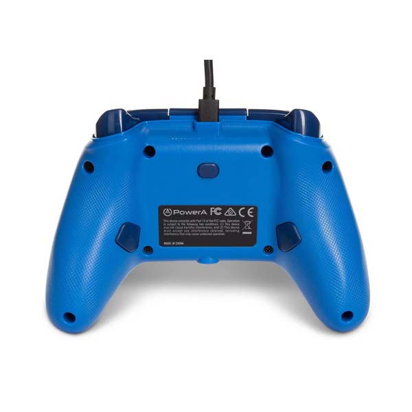 PowerA Enhanced Vezetékes vezérlő Xbox Series számára, kék Inline kivitel