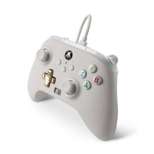 PowerA Enhanced Vezetékes vezérlő Xbox Series számára, fehér Mist kivitel