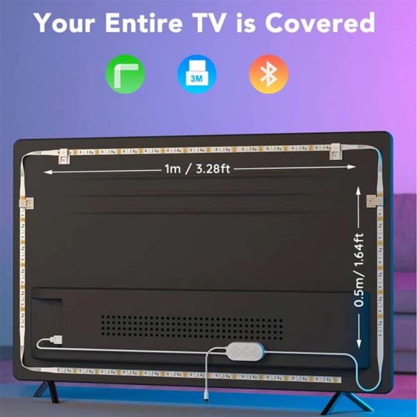 Govee TV 46-60" OKOS LED háttérvilágítás RGB