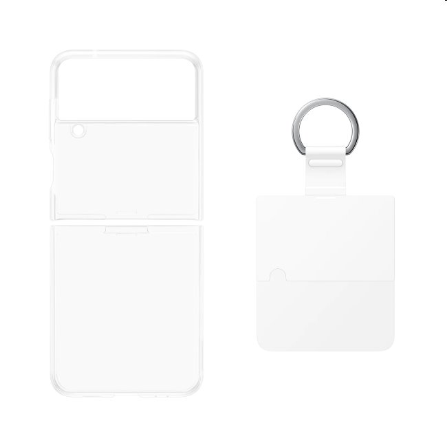 Tok Clear Cover ujjtartóval for Samsung Galaxy Z Flip4, transparent