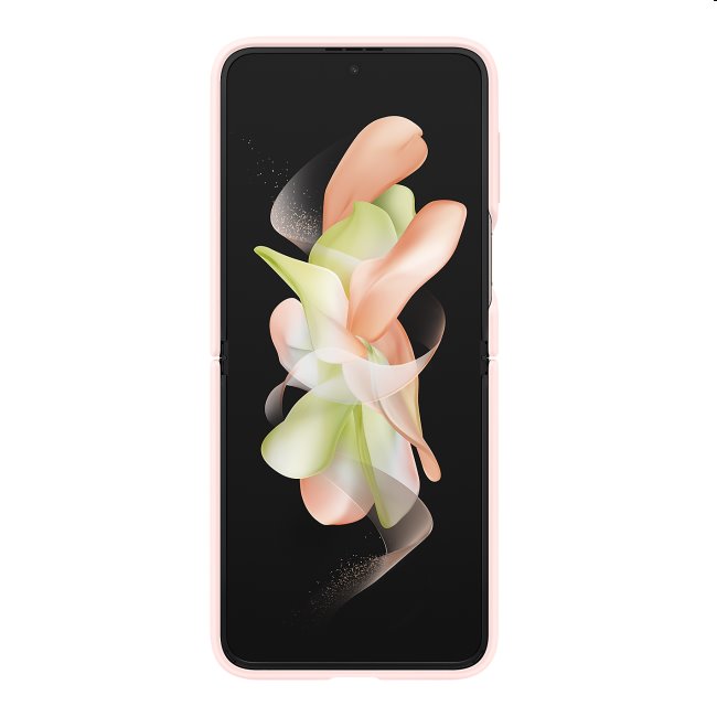 Tok Silicone Cover ujjtartóval for Samsung Galaxy Z Flip4, pink