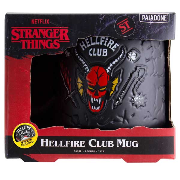 Bögre Hellfire Club Demon Embossed (Stranger Things)