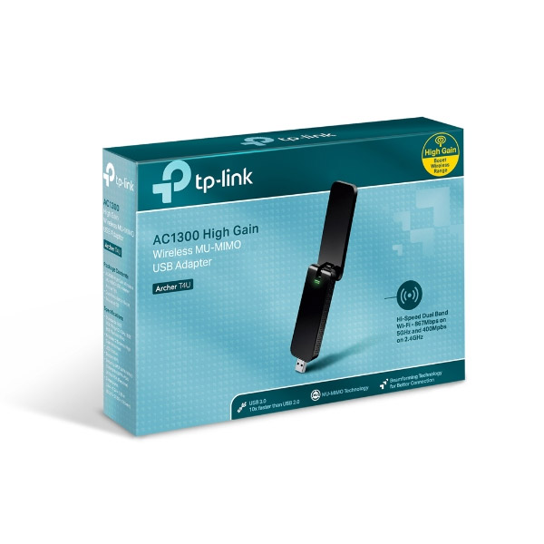 TP-Link Archer T4U, Dual Band Vezeték nélküli USB Adapter