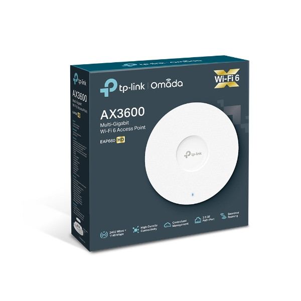 TP-Link EAP660 HD AX3600 WiFi AP Omada SDN hozzáférési pont