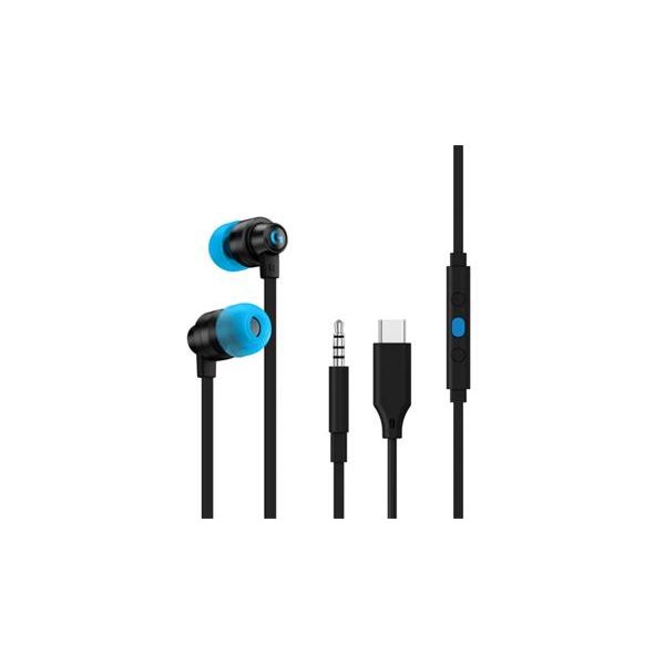 Logitech G333 - gamer fejhallgató max. 3,5mm + USB-C, fekete Logitech G333 - gamer fejhallgató max. 3,5mm + USB-C, fekete