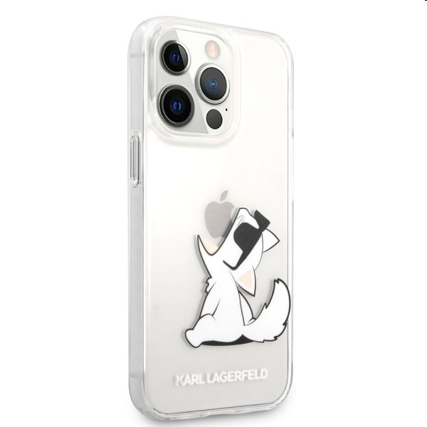 Tok Karl Lagerfeld PC/TPU Choupette Eat for Apple iPhone 14 Pro Max, transparent
