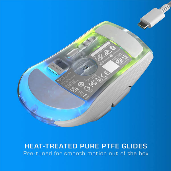 ROCCAT Burst Pro Air, fehér ROCCAT Burst Pro Air, fehér