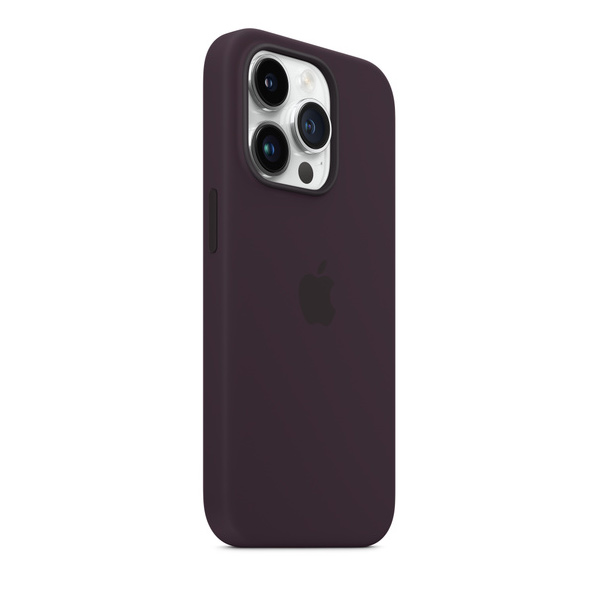 Apple iPhone 14 Pro Silicone Case with MagSafe, elderberry