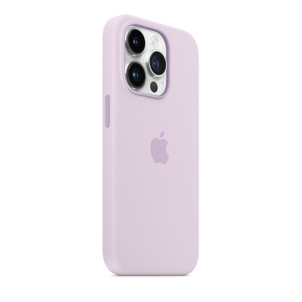 Apple iPhone 14 Pro Silicone Case with MagSafe, lilac