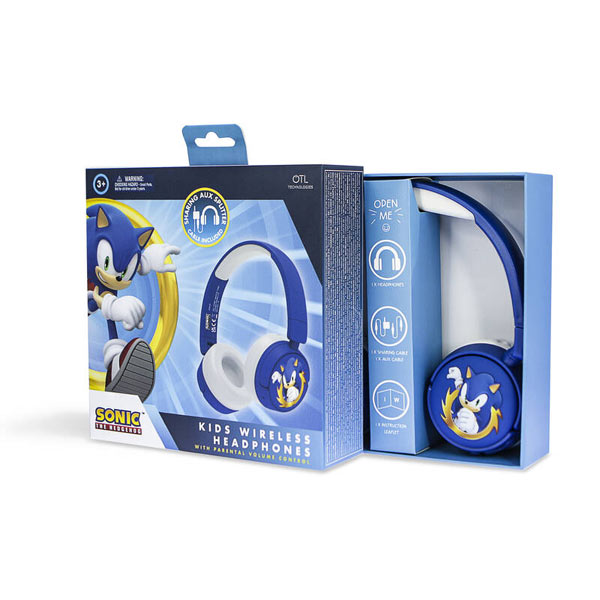 OTL Technologies Sonic the Hedgehog Vezeték nélküli gyerekfülhallgató