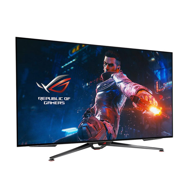 Gamer monitor Asus ROG Swift OLED PG48UQ, fekete