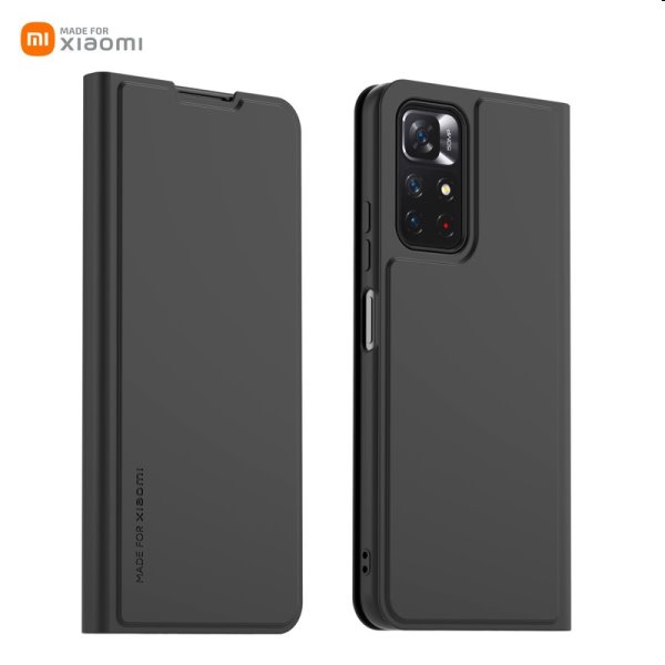 Made for Xiaomi Book Tok for Xiaomi Redmi Note 11/11s, fekete