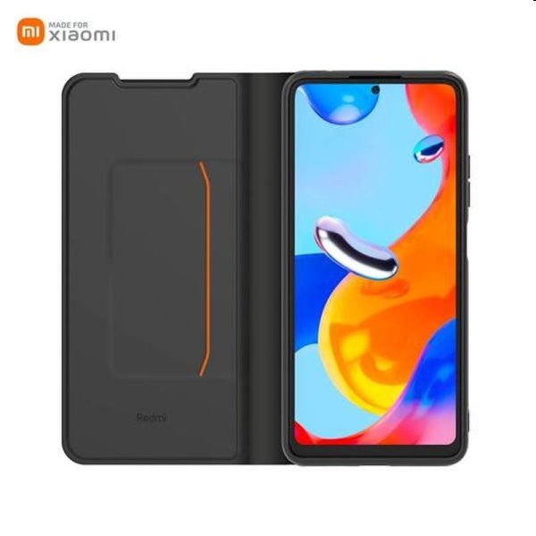 Made for Xiaomi Book Tok for Xiaomi Redmi Note 11 Pro 4G/5G, fekete