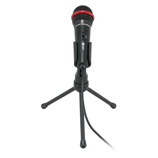 Mikrofon C-TECH MIC-01, fekete