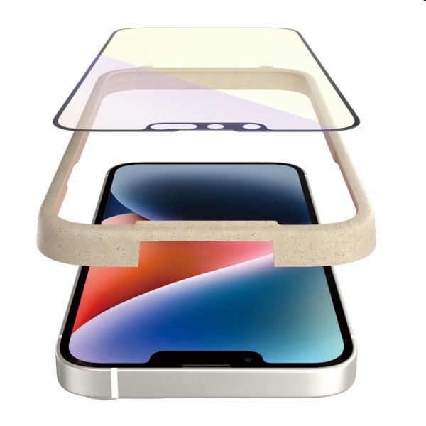 Védőüveg PanzerGlass Anti-Bluelight AB for Apple iPhone 14 Pro Max, fekete