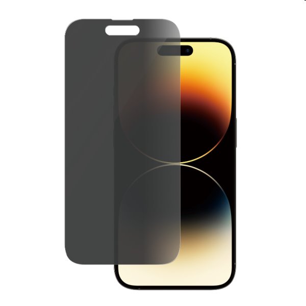 Védőüveg PanzerGlass Privacy AB for Apple iPhone 14 Pro, fekete