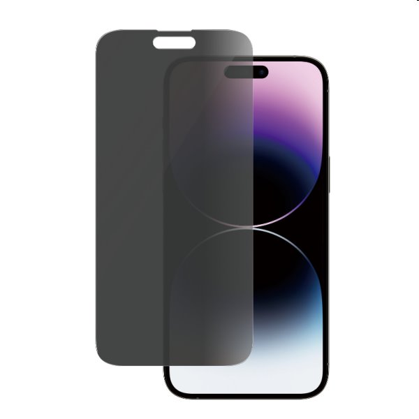 Védőüveg PanzerGlass Privacy AB for Apple iPhone 14 Pro Max, fekete