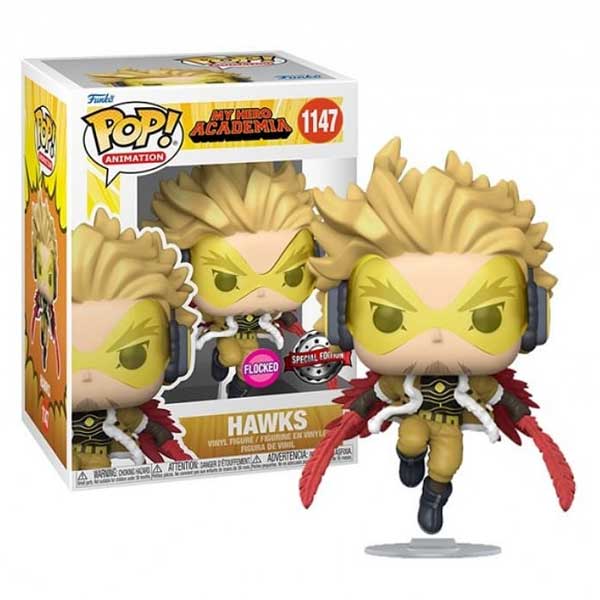 POP! Animation: Hawks (My Hero Academia) Special Editon Flocked POP! Animation: Hawks (My Hero Academia) Special Editon Flocked
