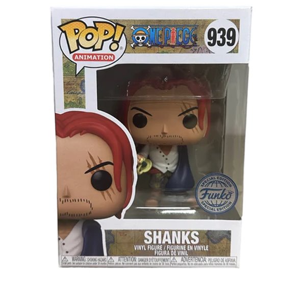POP! Animation: Shanks (One Piece) Special Kiadás figura POP! Animation: Shanks (One Piece) Special Kiadás figura