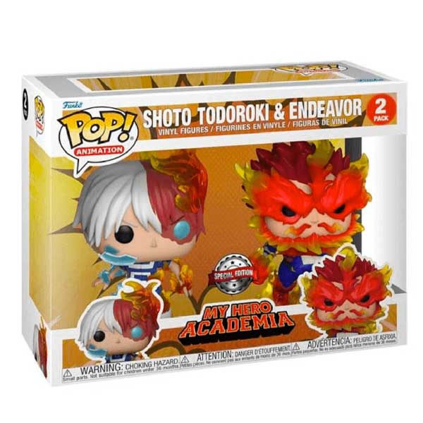 POP! Animation: Shoto Todoroki & Endeavor (My Hero Academia) Special Editon 2 Pack