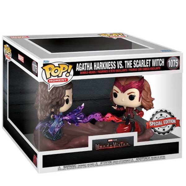 POP! Wanda Vision: Agatha Harkness VS The Scarlet Witch (Marvel) Special Kiadás figura