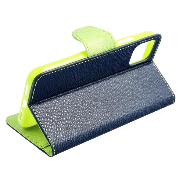 Tok FANCY Book for Samsung Galaxy S22, kék/zöld Tok FANCY Book for Samsung Galaxy S22, kék/zöld
