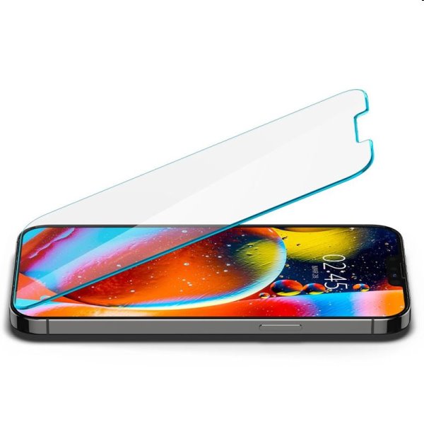 Edzett üveg Spigen tR ez Fit for Apple iPhone 14 Plus/13 Pro Max, 2 darab