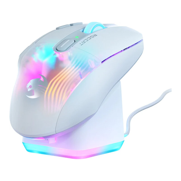 Vezeték nélküli gamer egér ROCCAT Kone XP Air, fehér Vezeték nélküli gamer egér ROCCAT Kone XP Air, fehér