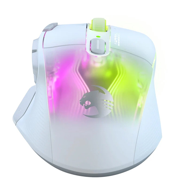 Vezeték nélküli gamer egér ROCCAT Kone XP Air, fehér Vezeték nélküli gamer egér ROCCAT Kone XP Air, fehér