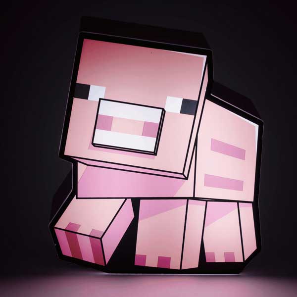Lámpa Pig Box Light (Minecraft)