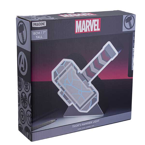 Lámpa Thor’s Hammer Box Light (Marvel)