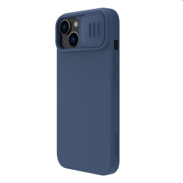 Nillkin CamShield Silky hátlapi szilikontok for Apple iPhone 14, kék
