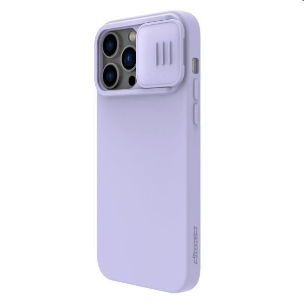 Nillkin CamShield Silky hátlapi szilikontok for Apple iPhone 14 Pro, lila