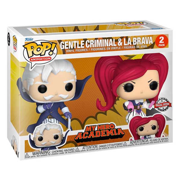 POP! Animation: Gentle Criminal & La Brav (My Hero Academia) Special Editon 2 Pack POP! Animation: Gentle Criminal & La Brav (My Hero Academia) Special Editon 2 Pack