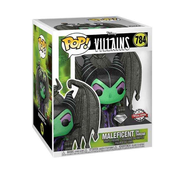 POP! Deluxe: Villains Malficent on Throne (Disney) Special Kiadás Diamond Collection
